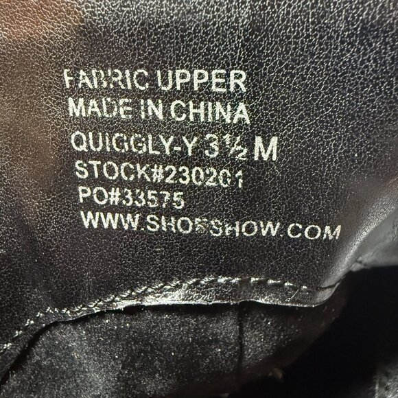 Dolce By Mojo Mox Two Tone Quiggly Western Style Cowboy Boots Girls 3.5 Zipper - Picture 3 of 8